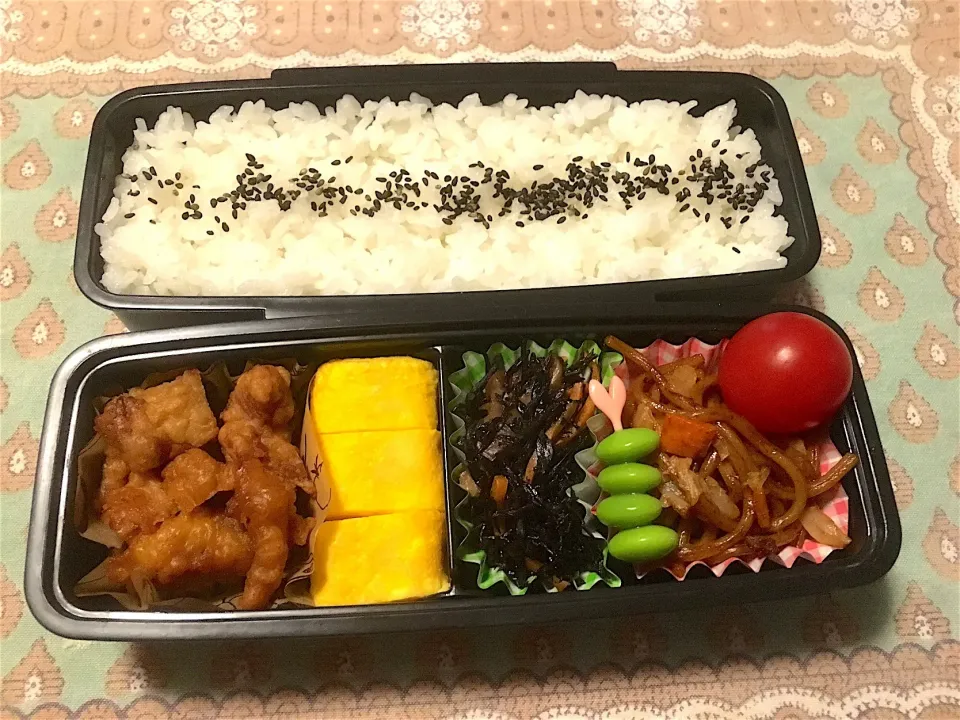 中1男子 弁当🍱|チビミミさん