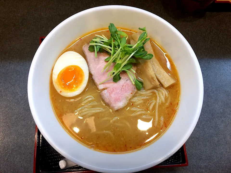 幸跳さんで、味噌らぁ麺〜♡|いく❤️さん