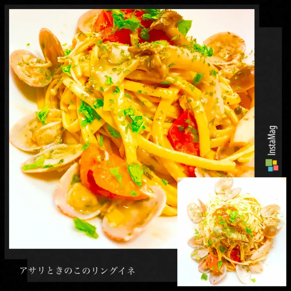 Snapdishの料理写真:アサリときのこのゆず胡椒風味パスタ



 #片岡護シェフのレシピ  #柚子胡椒  #キノコ  #あさり #ゆず皮  #大葉  #フルーツトマト  #生パスタ  #アンチョビ|ta2ya_ta2yaさん