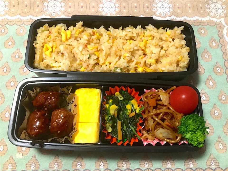 中1男子 弁当🍱|チビミミさん