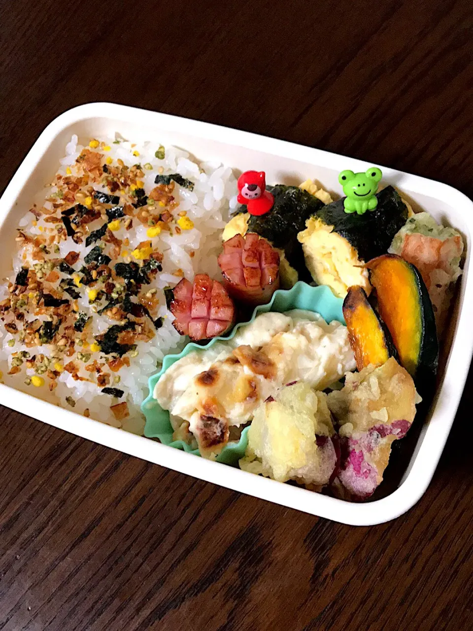 Snapdishの料理写真:ペンネグラタン弁当|kiicoさん