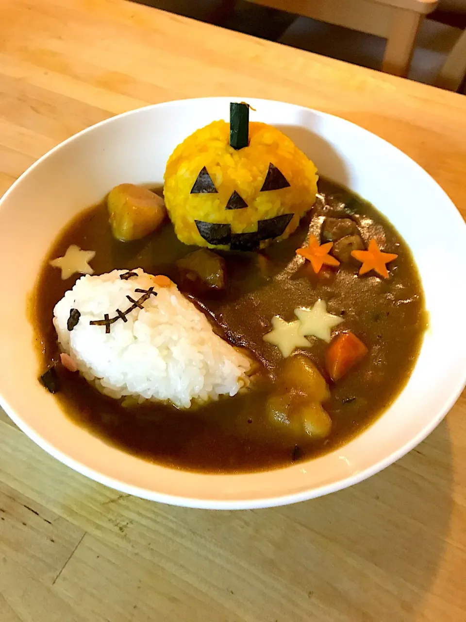 ハロウィン🎃カレー✨|cocomikaさん