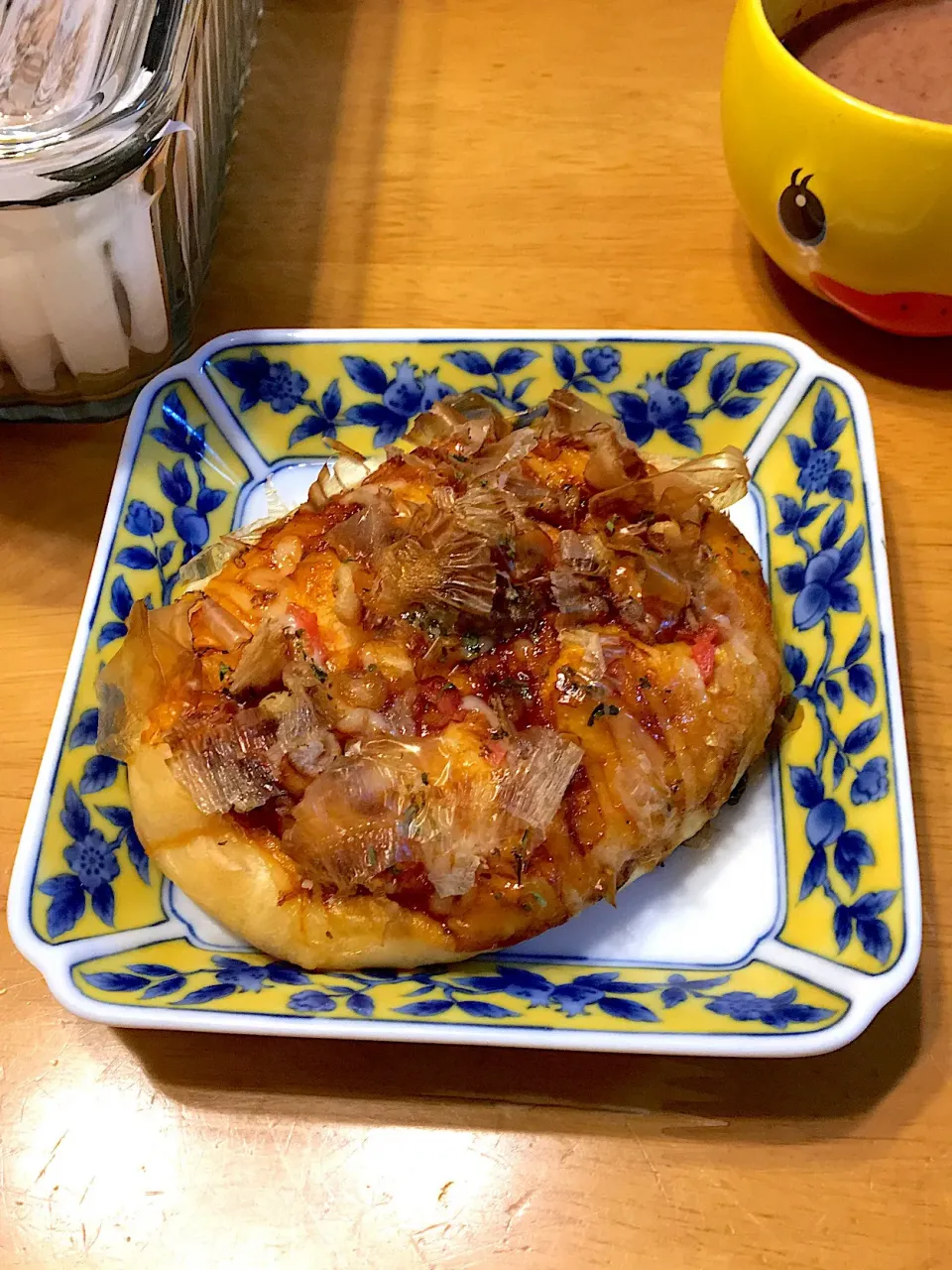 Snapdishの料理写真:お好み焼きパンを焼いてみました。|Tommyさん