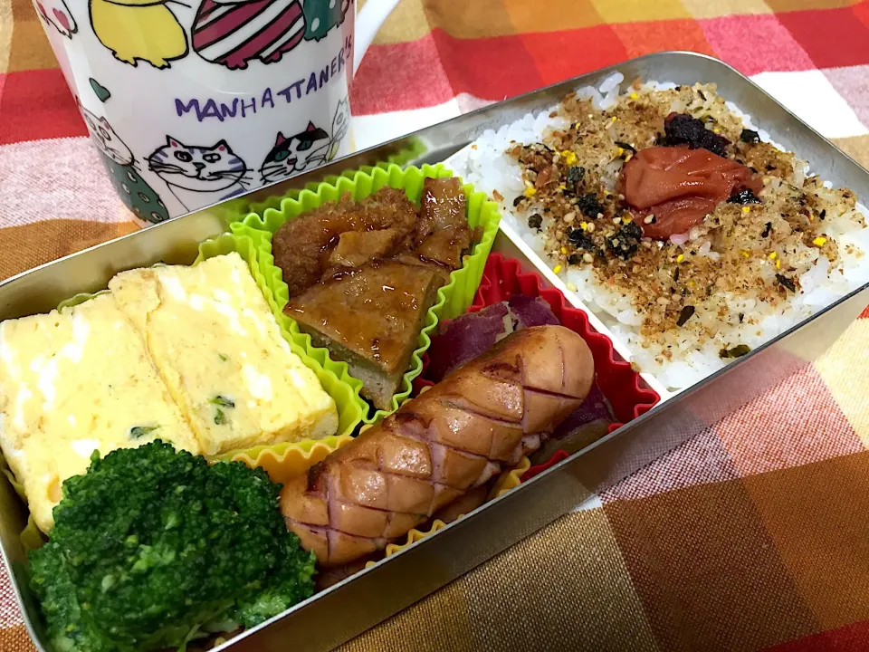 Snapdishの料理写真:闘うオヤジの手づくり弁当『G-BEN』2017.11.9-No.131|石田 雅史さん