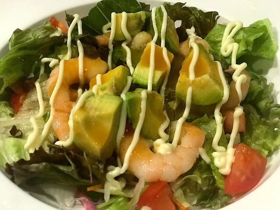 Avocado shrimps salad 🥗|Babyluv Cabrera Ocampoさん