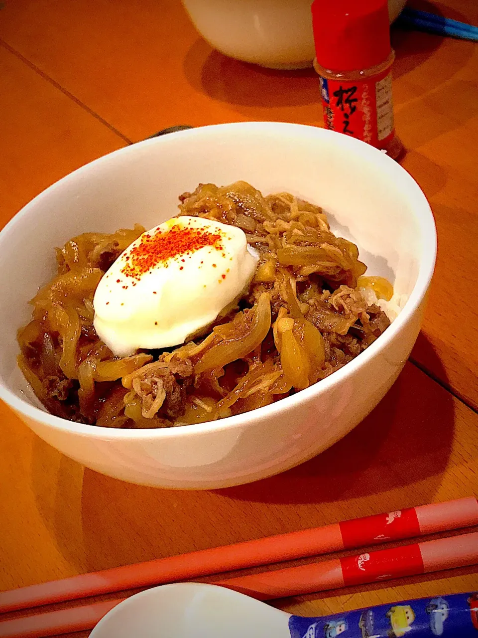 温玉のせ牛丼|ch＊K*∀o(^^*)♪さん