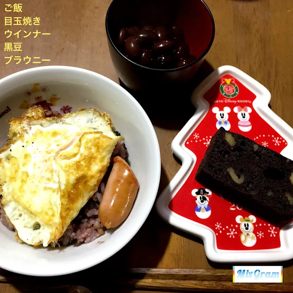 11.9  モーニング  久々にご飯食🍚|宙まめさん