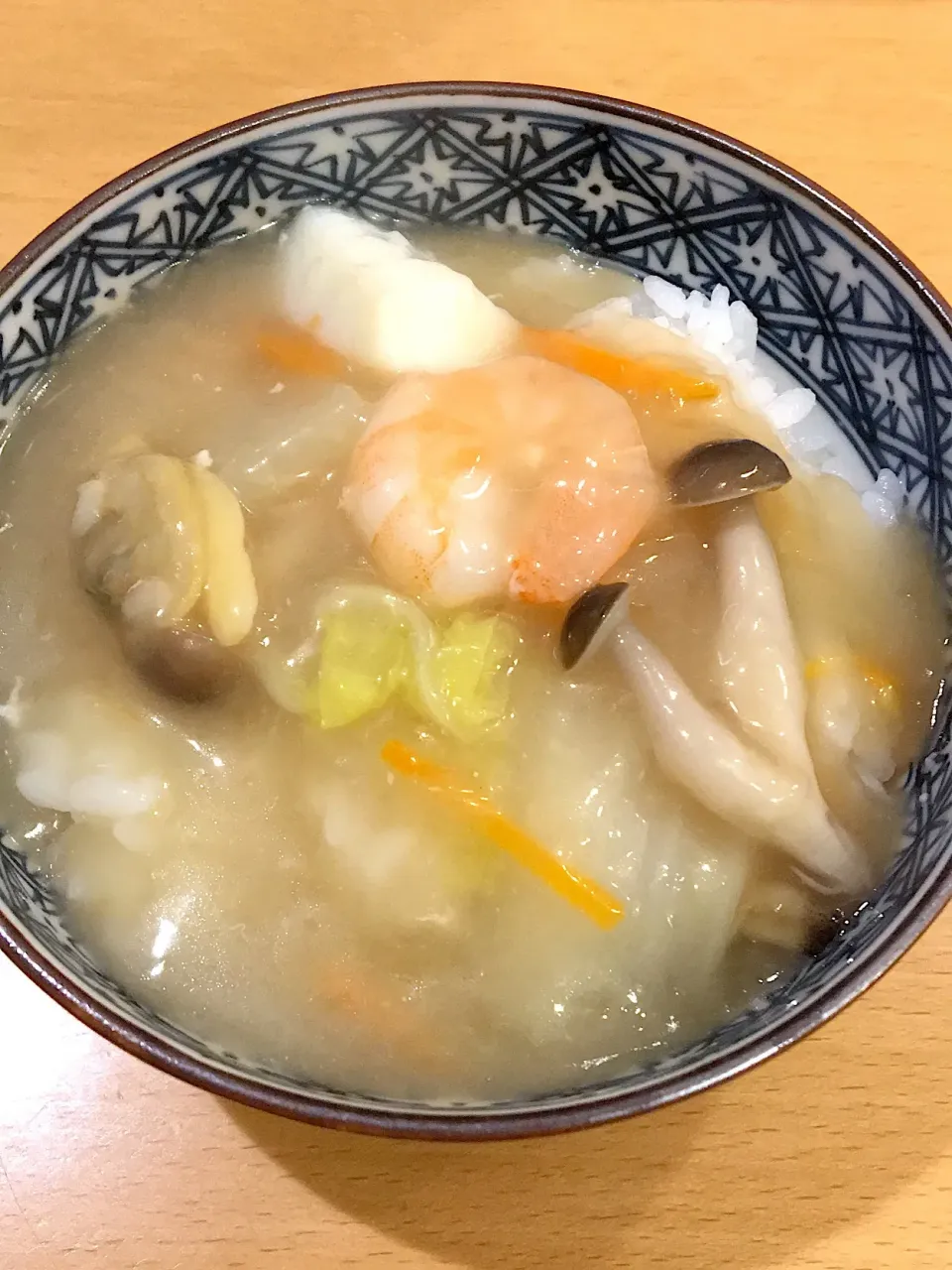 Snapdishの料理写真:鶏白湯鍋つゆ⇒〆は中華丼！！|Harukaさん