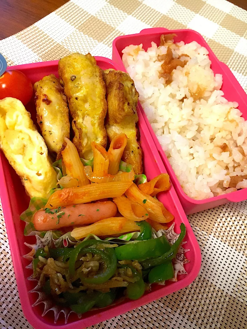 カレー味のピカタ弁当|マム🌹Japanese momさん