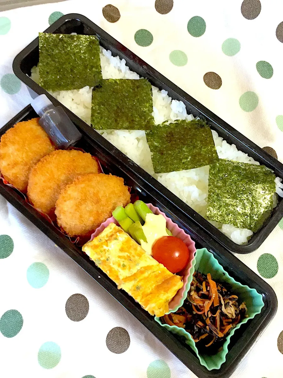 11/10☆一口トンカツ弁当|ちーさん