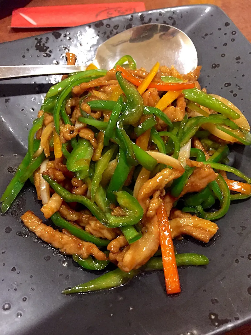 豚肉とピーマンの醤油炒め(^O^)／|すかラインさん