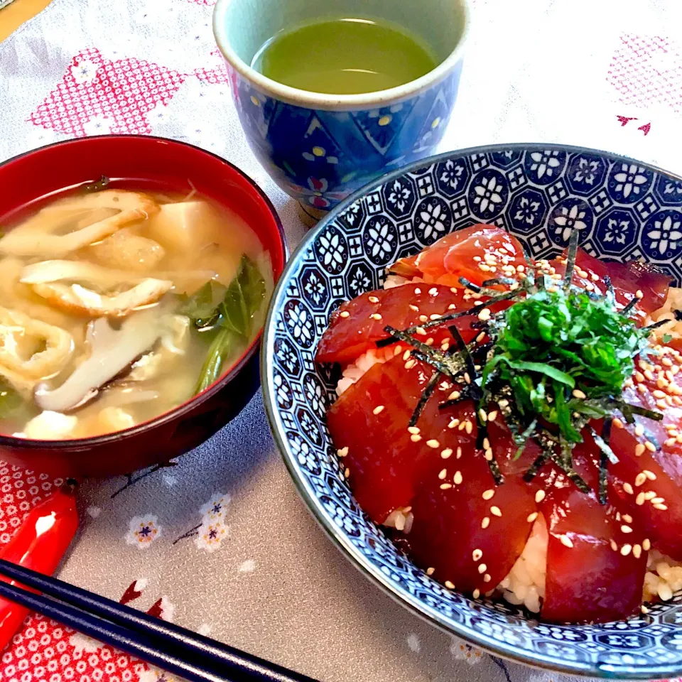 まぐろの漬け丼🍚|y u iさん