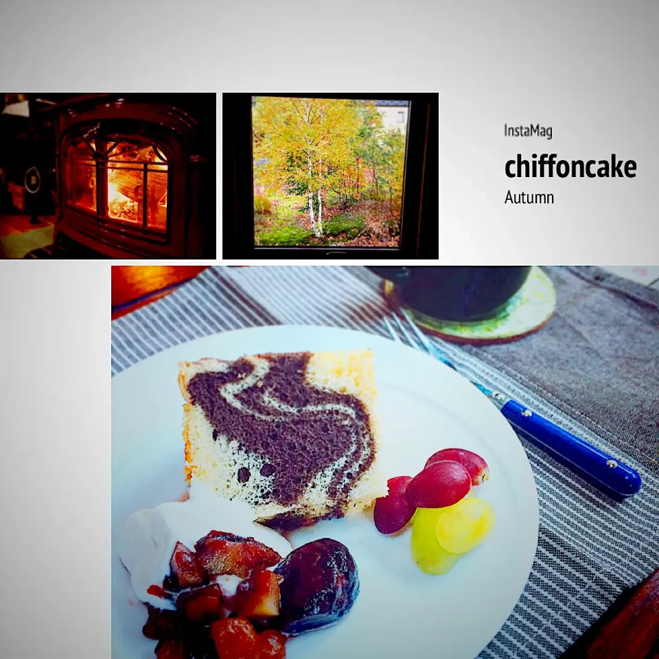 chiffon cake 初冬。。。|カンカンさん