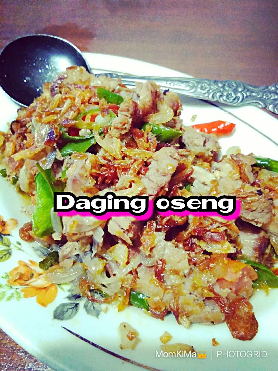 daging sapi oseng|chacha sharlenさん