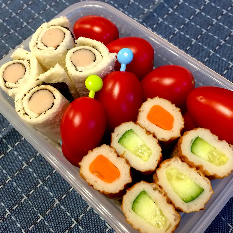 The first bento I’ve ever made - for my son’s school picnic 🍱🏕😃|Doris Wong 🐰さん