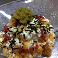 柿の白和え柚子胡椒