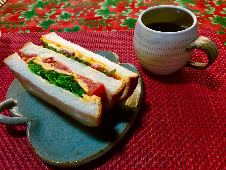 Snapdishの料理写真:🍞sandwich💕|keikoさん