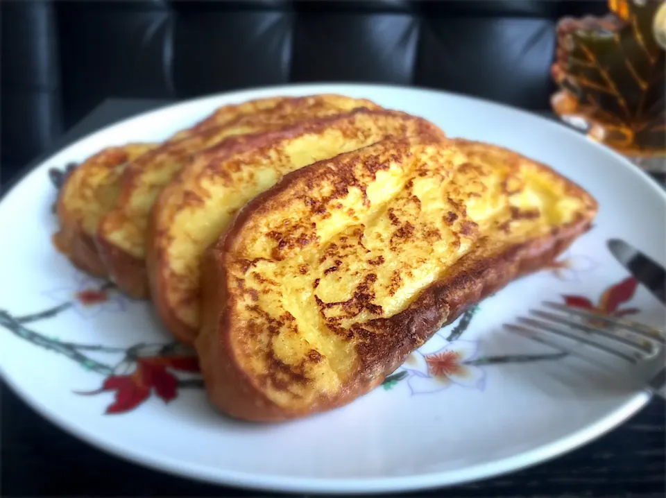 French toast with maple syrup|Alice Leeさん