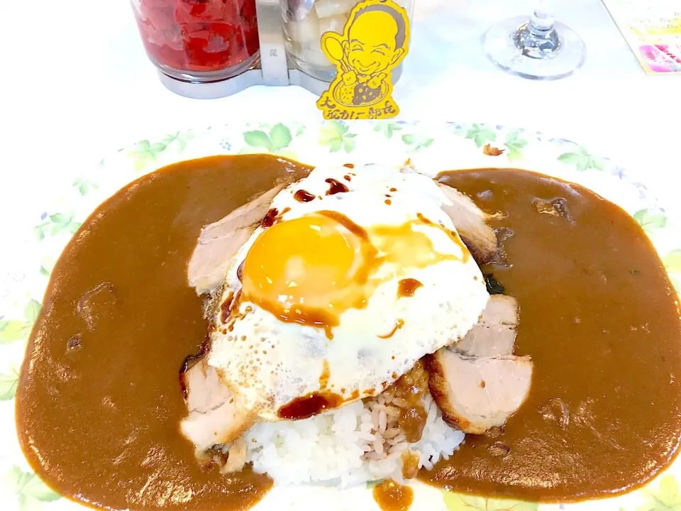 焼豚玉子カレー＠カレーショップデリー松山店|大阪カレー部長さん