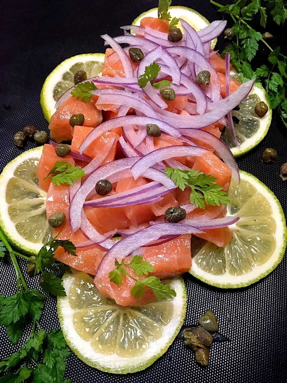 ✨SALMON with capers...ケイパー添えのサーモン✨|🌺Sanntina🌺さん