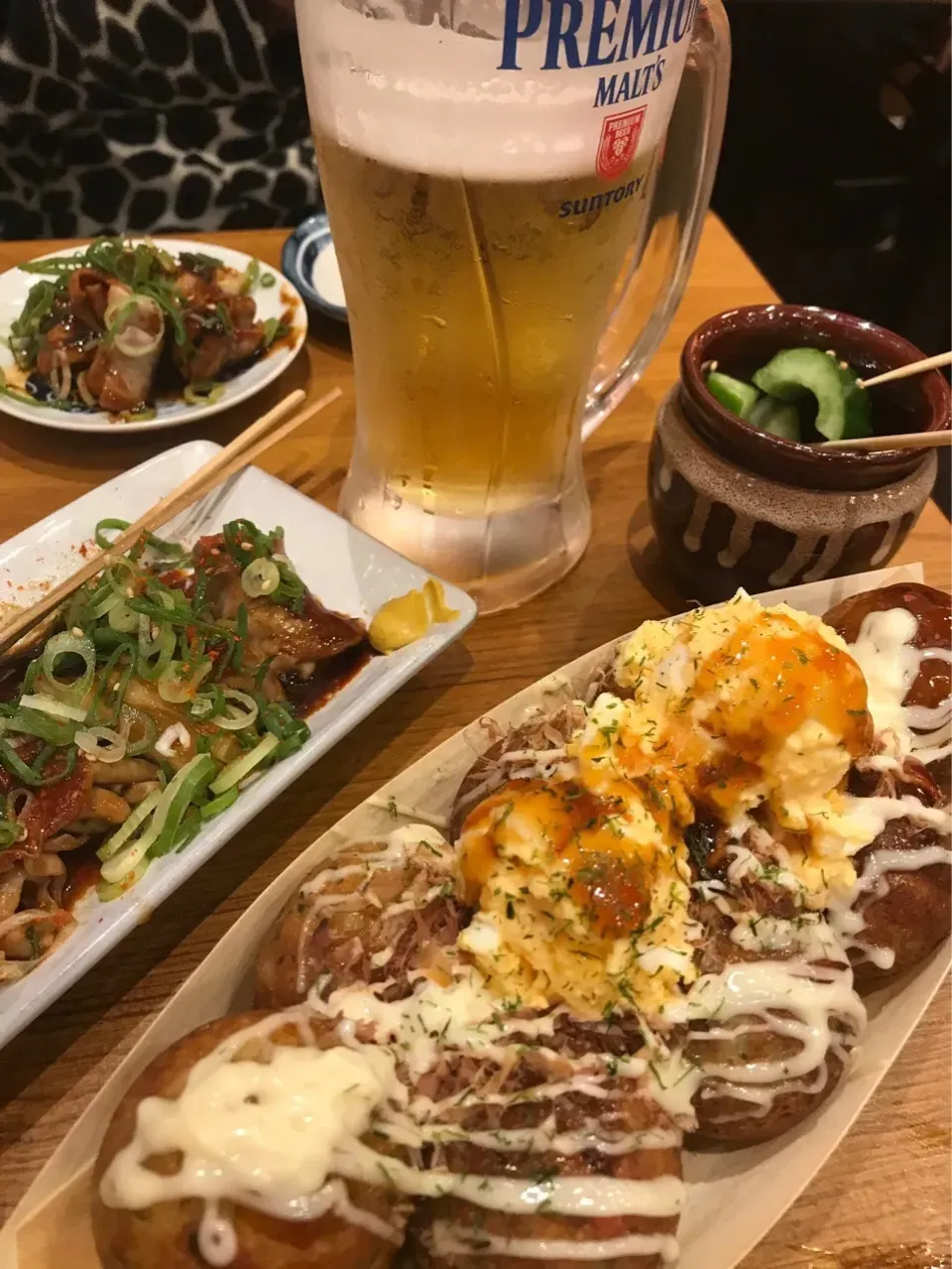 Snapdishの料理写真:銀だこでプレモル〜ともう一杯角ハイボールで、スマートに帰る#銀だこ#たこ焼き#大人|こなちゅんさん