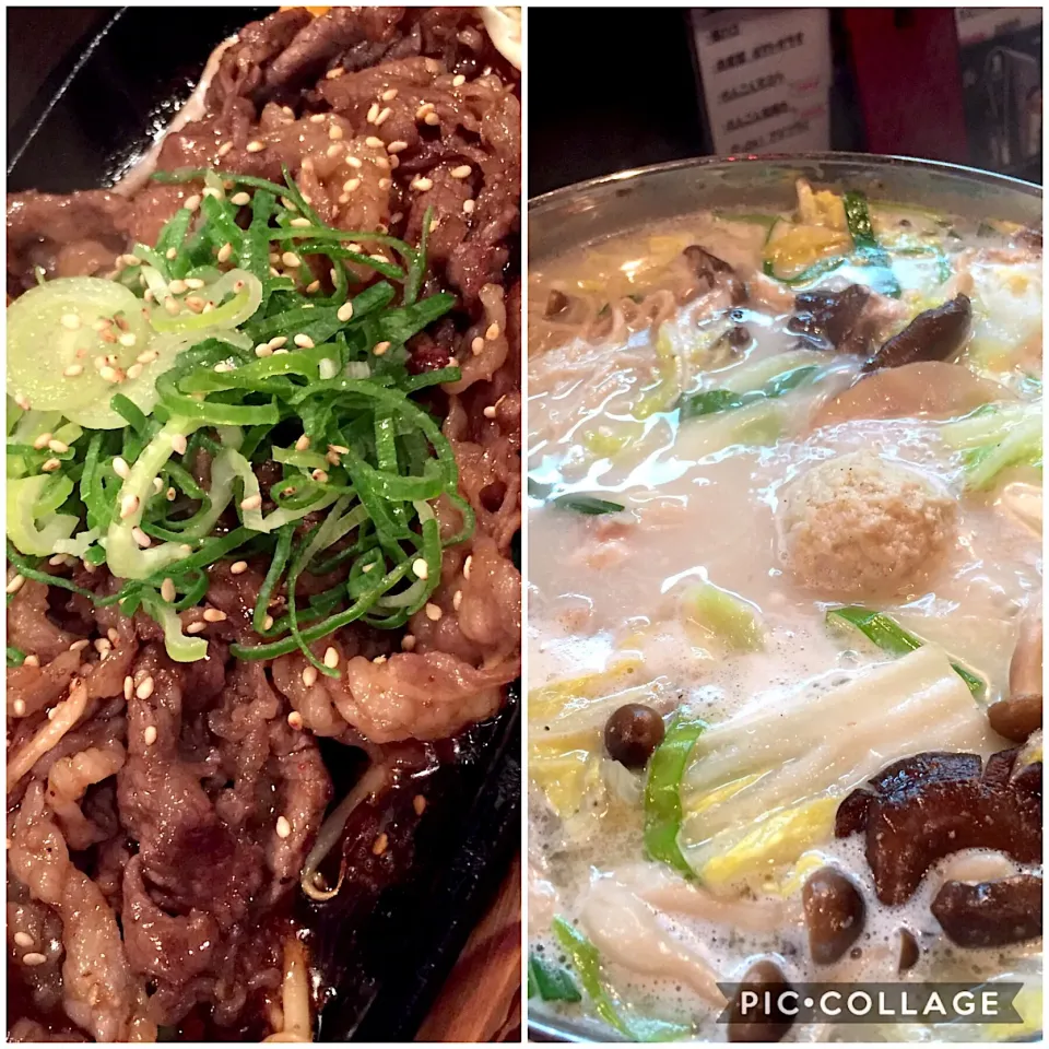 #鶏鍋と#焼肉❣️|すかラインさん