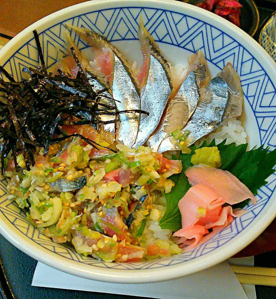 秋刀魚丼|まめさん