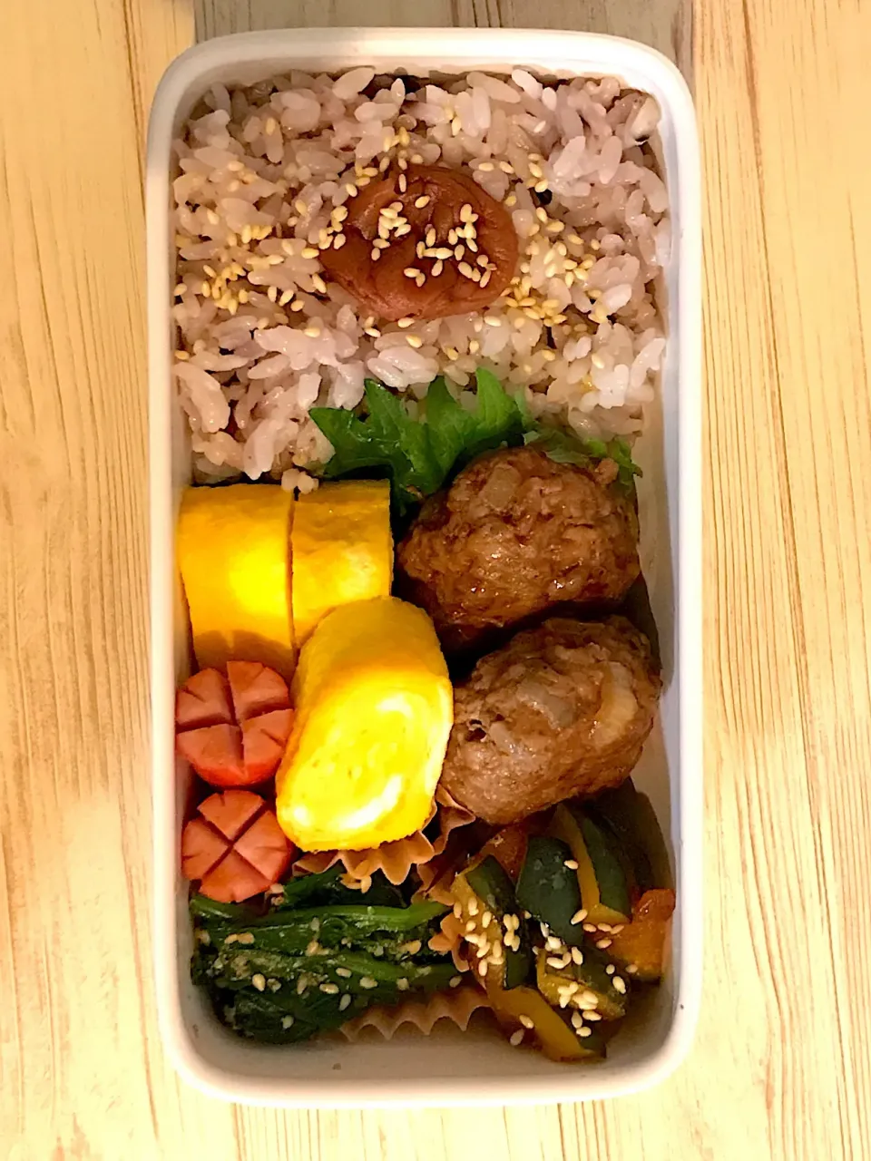 Snapdishの料理写真:明日のお弁当🍙|hiyokology_a9さん