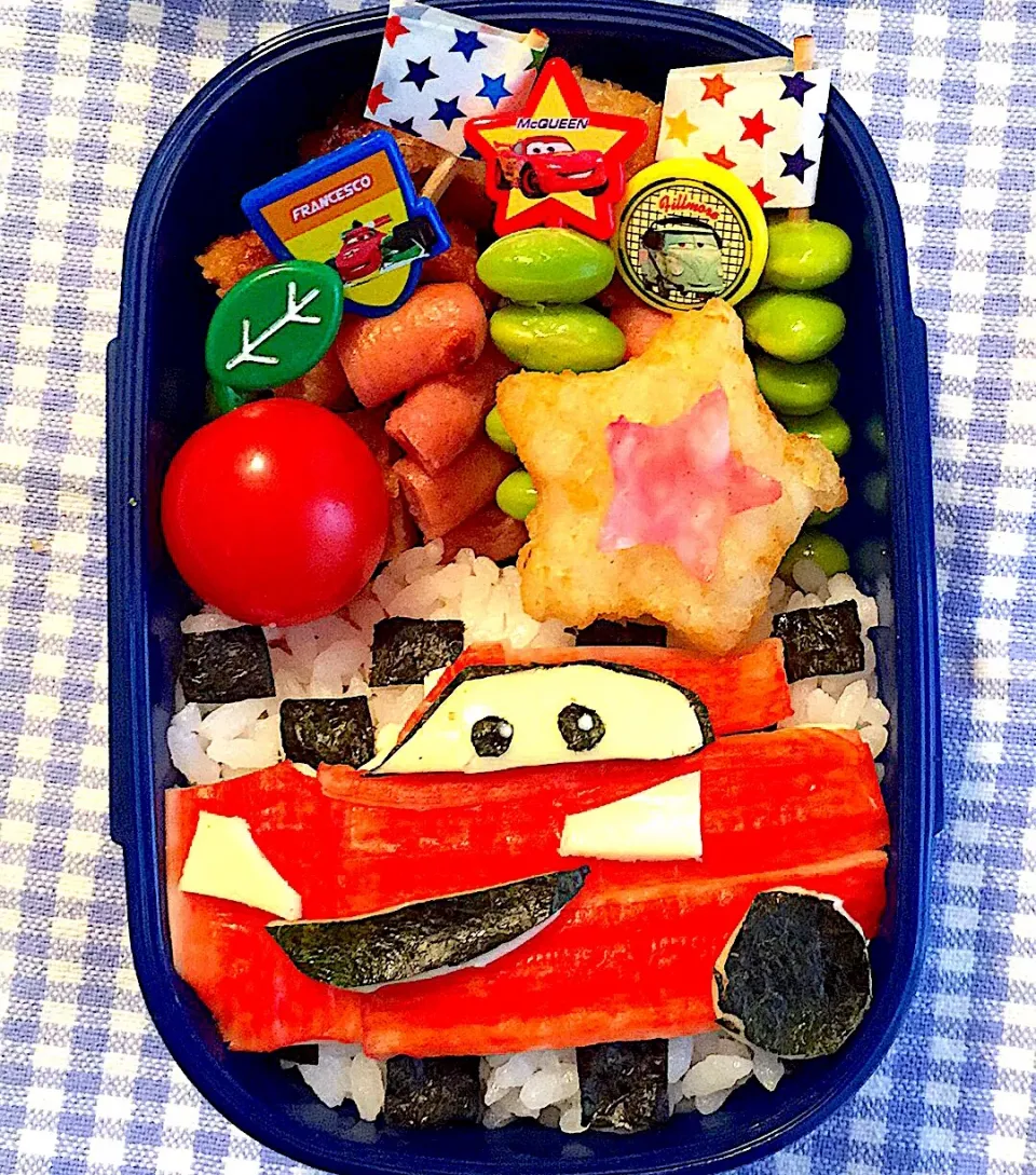 #遠足弁当  #遠足  #男の子お弁当  #幼稚園お弁当  #キャラ弁 #カーズ#カーズお弁当#|あーちゃんさん