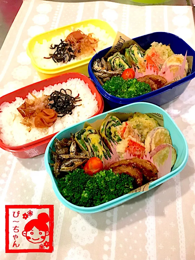 姉妹☆高校生弁当😊427日目と105日目|☆ぴ〜ちゃん☆さん