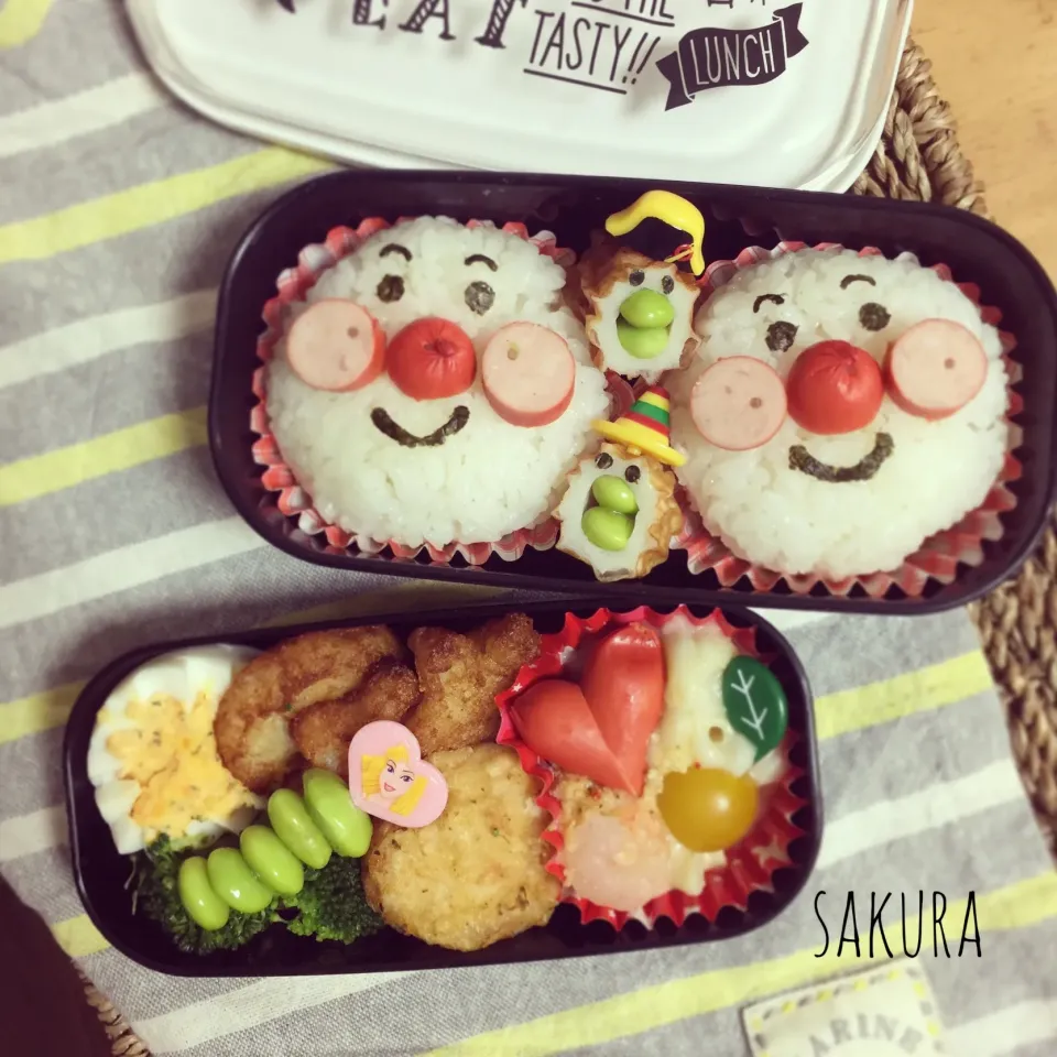 次女 アンパンマン弁当🍱|さくちんさん