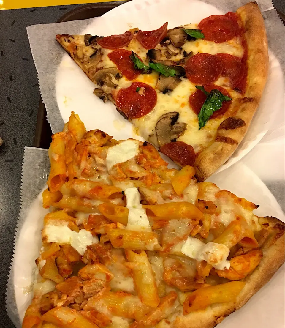 🍝Chicken Penne Pasta Pizza & Pepperoni Mushrooms Pizza🍕|🌺IAnneさん