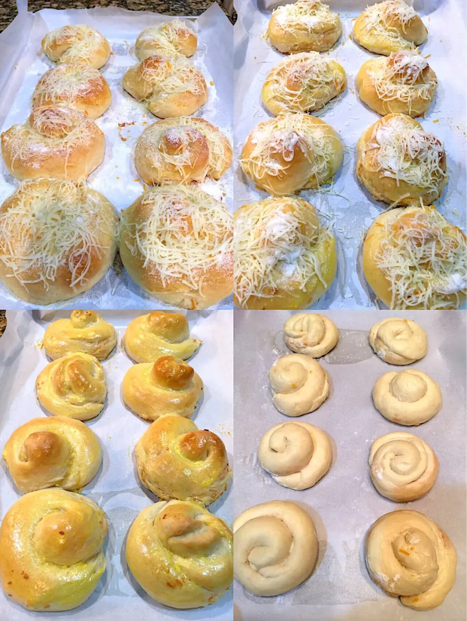 My homemade Filipino “Ensaymada’s” for Snacks. Yum 😋😋😋|Alma's Home Kitchenさん