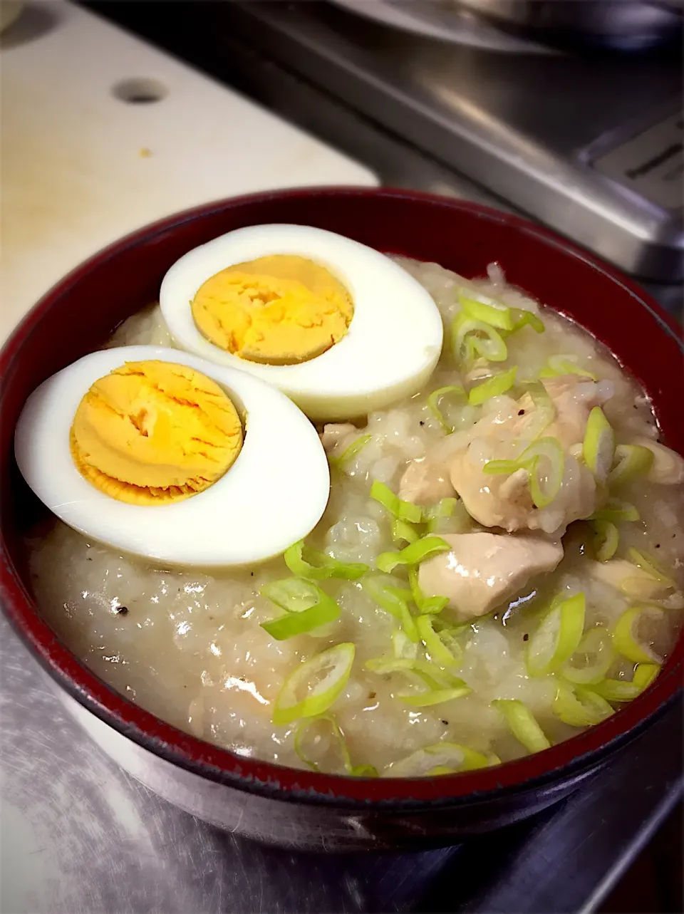 Arroz Caldo ( Chicken Rice Porridge)|yumiさん