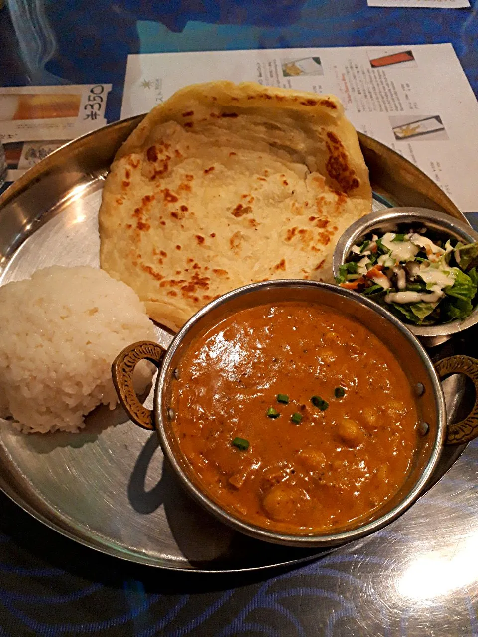 マッシュルームとひよこ豆のスパイシーカレー @マドラスミールス #南インドカレー|カリー仙人さん