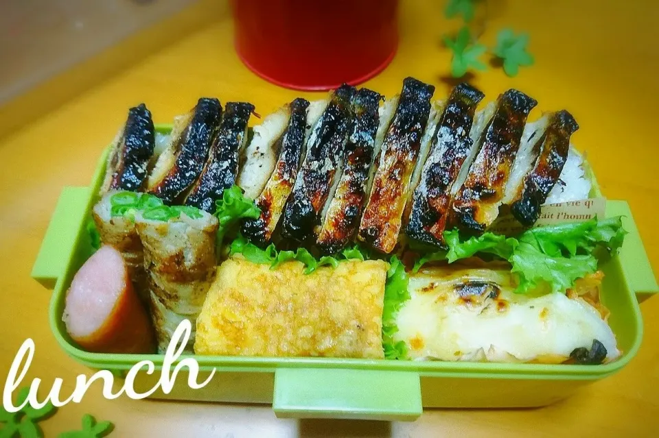 お弁当
#お弁当 #旦那弁当 #息子弁当 #高校生男子弁当
 #サバ #サバドーン|るるり9635さん