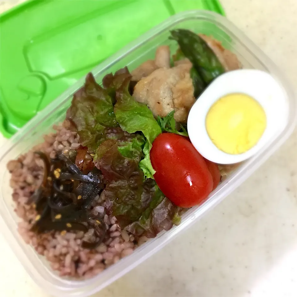 Snapdishの料理写真:Today's  lunchbox. 久しぶりに玄米雑穀ご飯♫|hoppycowさん