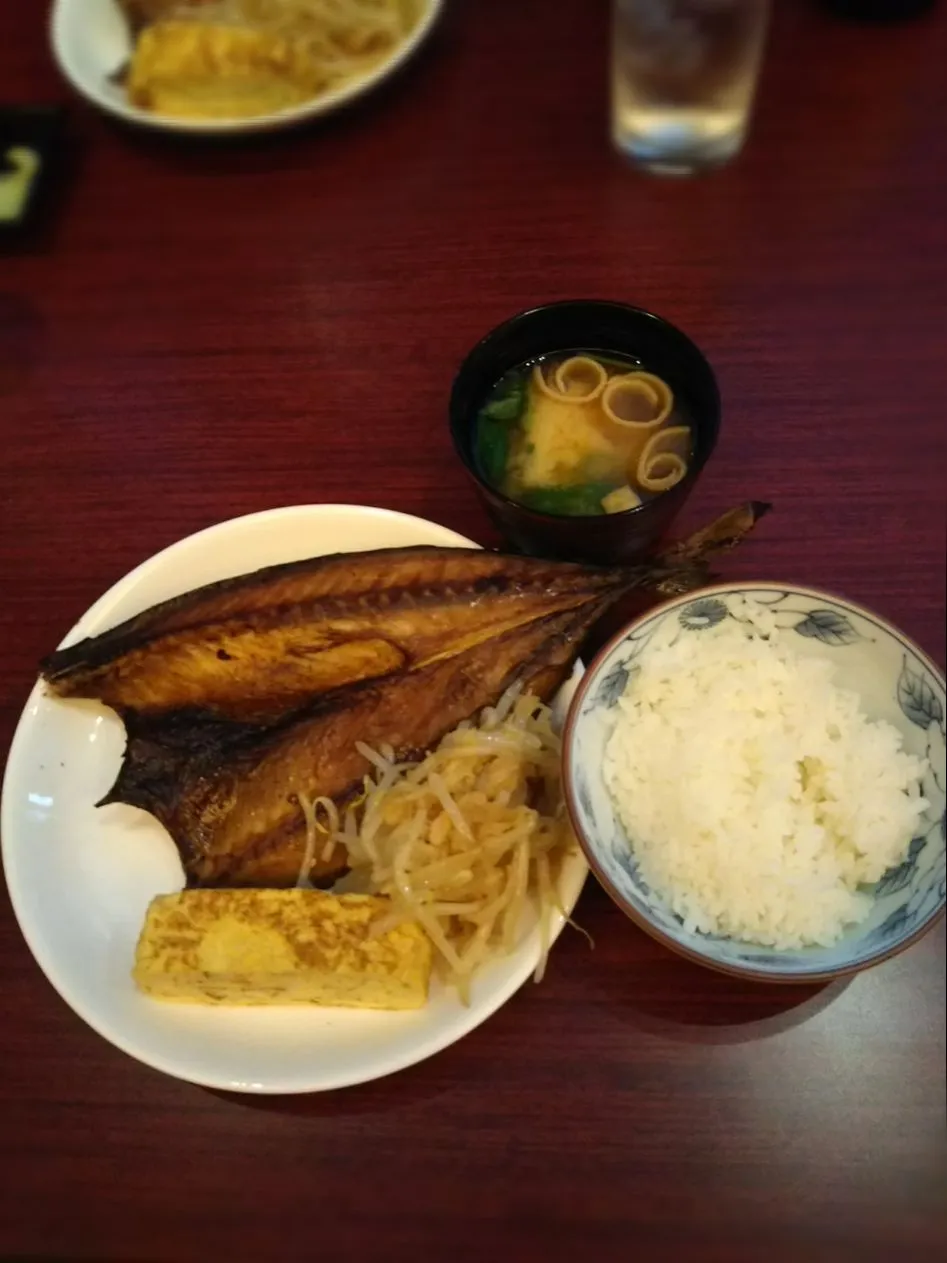 あじの開きで和風ランチ|Sakuraちゃんさん