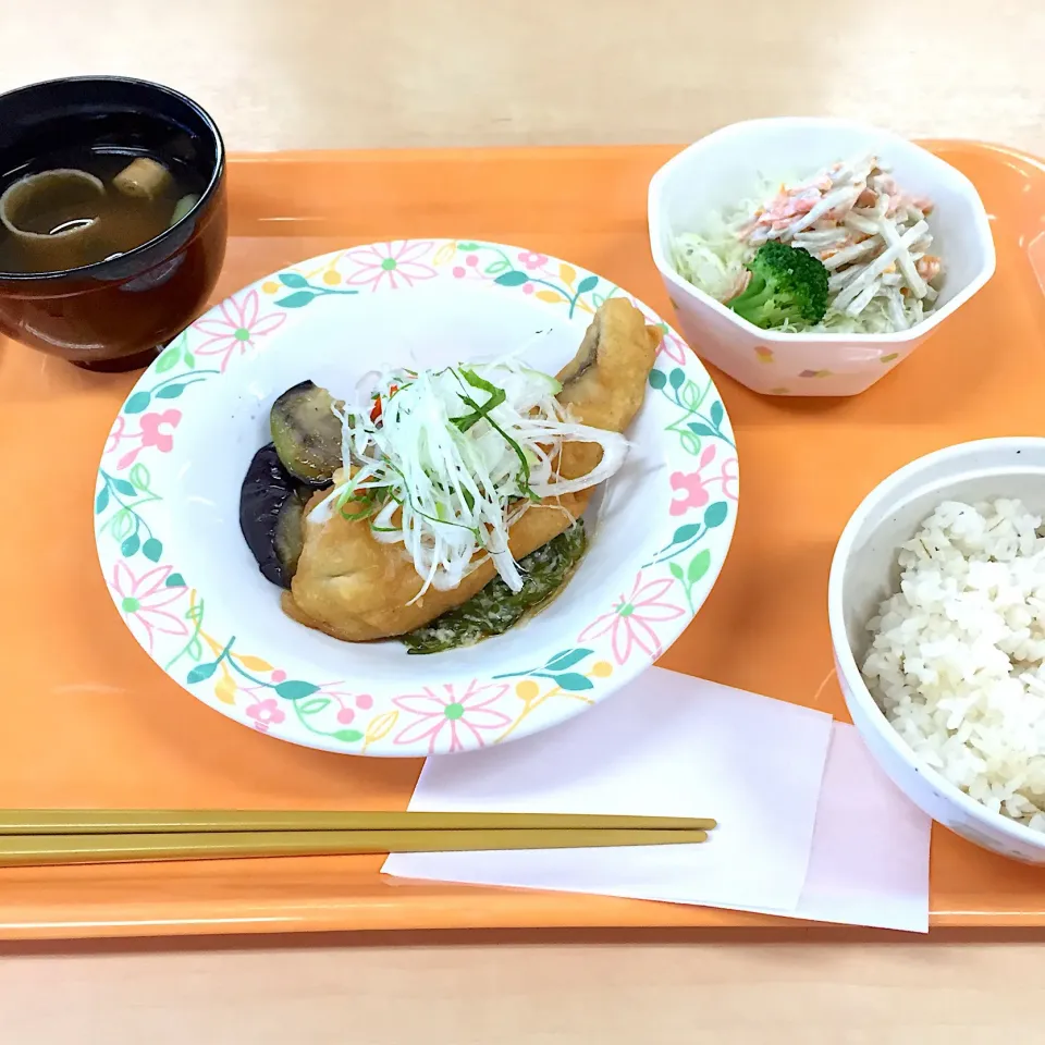 白身魚の唐揚げめかぶ山芋ポン酢風味＼(^o^)／|すかラインさん