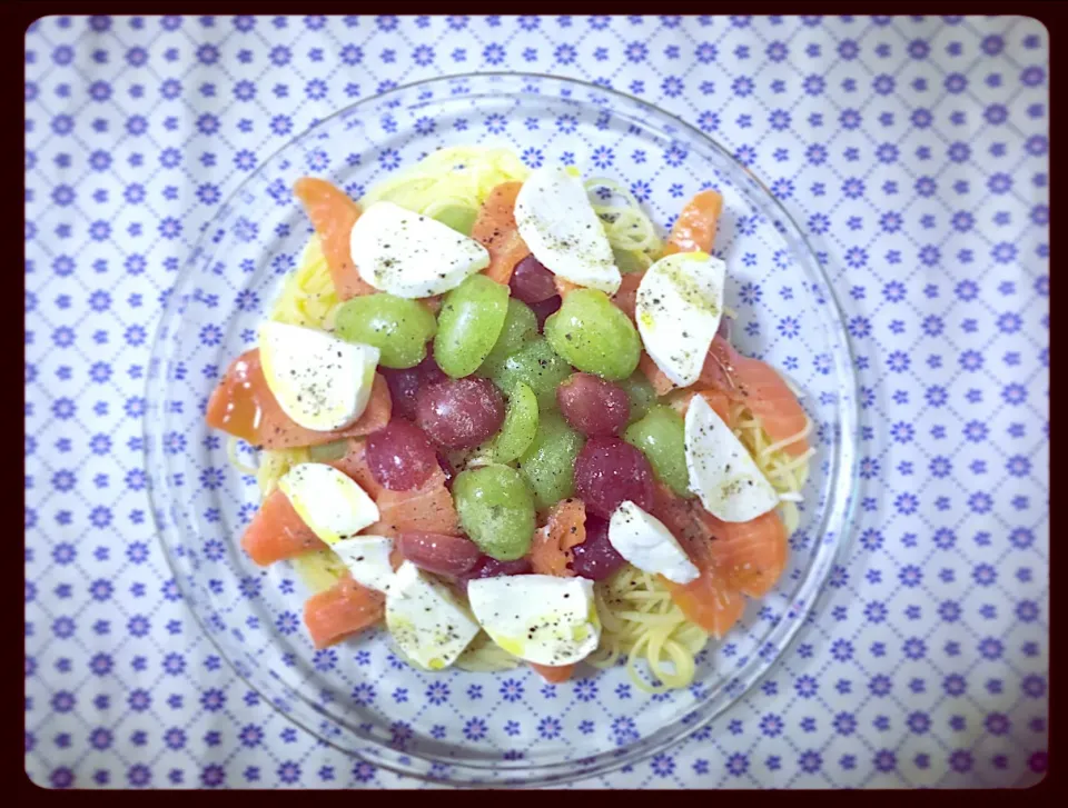 ぶどう🍇のパスタ|おはよう！あやです！さん