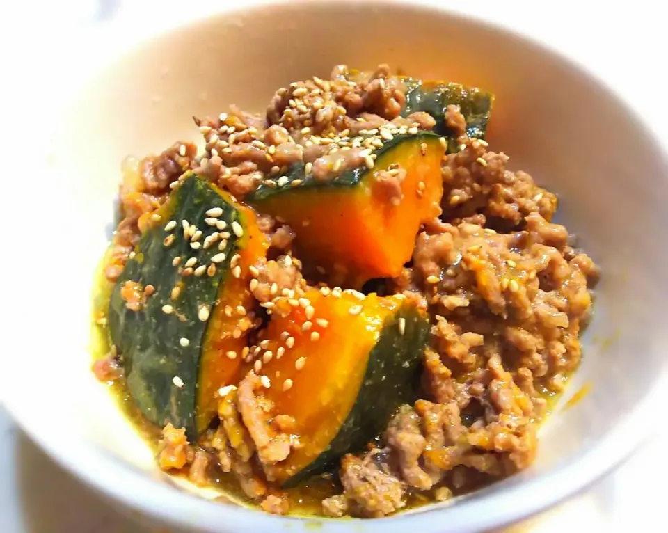 かぼちゃのそぼろ餡掛け|ひろりんさん