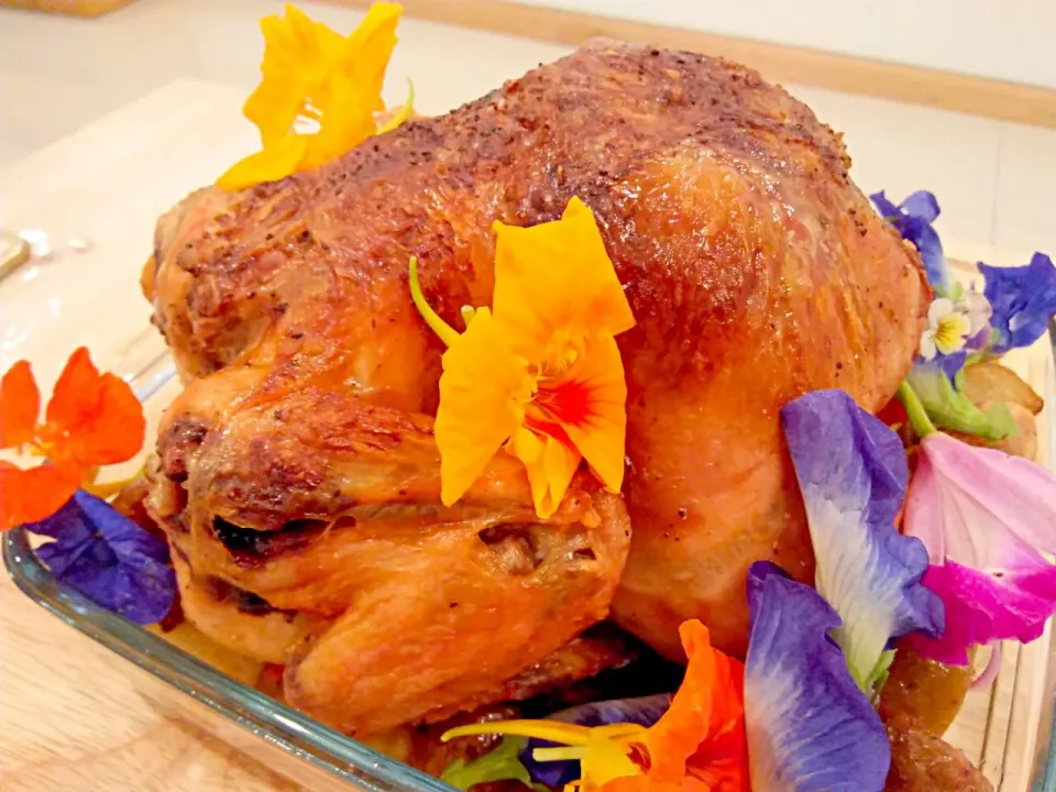 Jorge's roasted chicken #chicken 
 #roast|Jorge Bernal Márquezさん