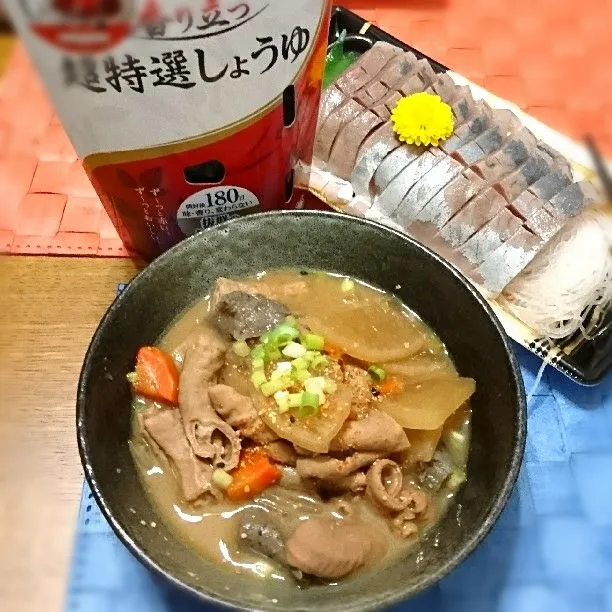 モツの煮込み～味噌味でビールが進む🍺🍺|Reikoさん