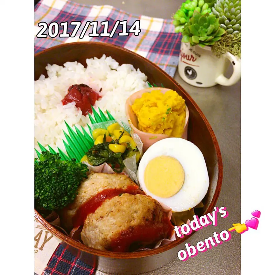 2017/11/14🍁今日のお弁当|makkkkkoさん