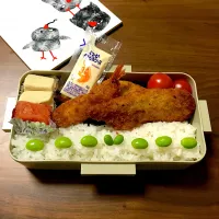 Snapdishの料理写真:#旦那弁当 #のり弁|みえーるさん