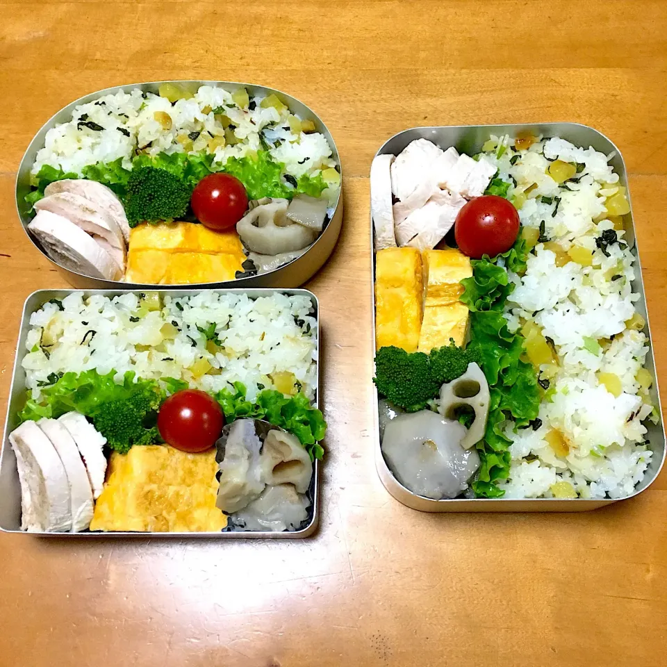 たくあん大葉チャーハン弁当|sachiさん