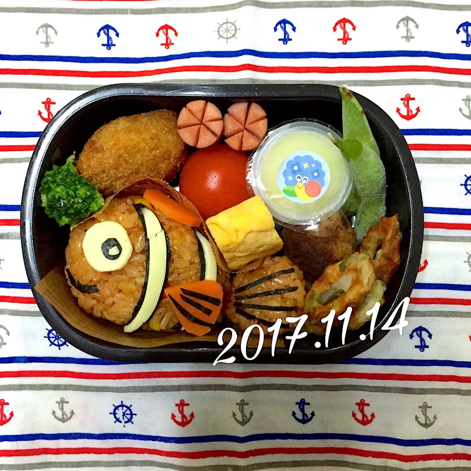 Snapdishの料理写真:ニモ弁当♡

 #幼稚園  #年中  #お弁当  #キャラ弁  #ニモ|カイサナママさん