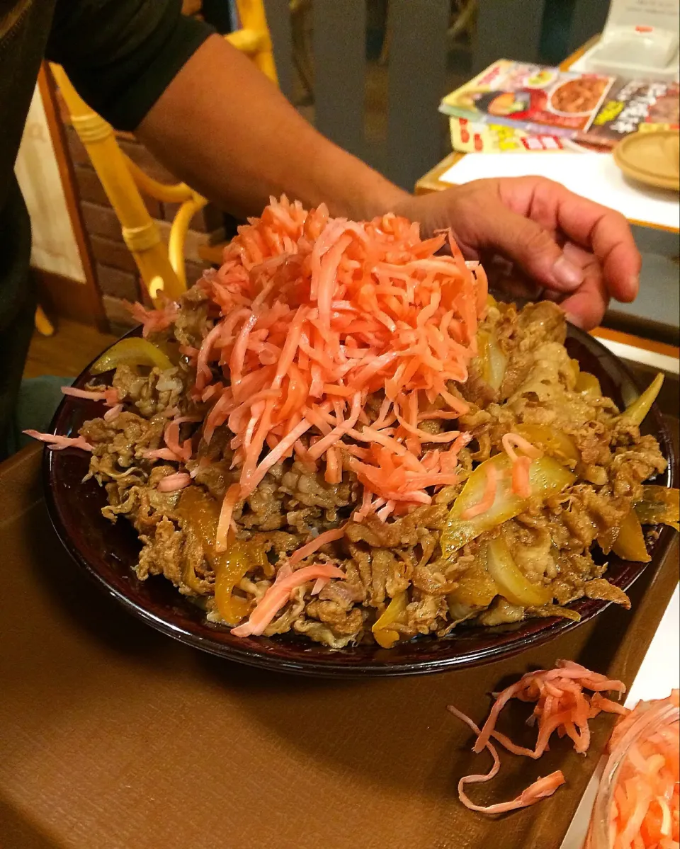 ベニ丼キング！すき家|ガク魁‼︎男飯さん