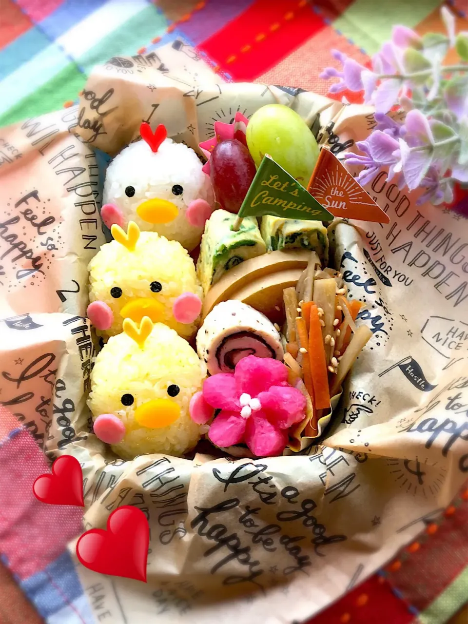 にわとり親子弁当🐓|rie.saitoさん