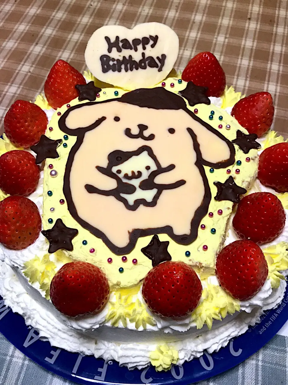 ポムポムプリンのケーキ🎂|ゅぅこさん